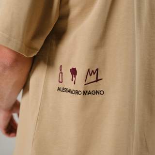 ESSENTIALS T-SHIRT GINGER ROOT