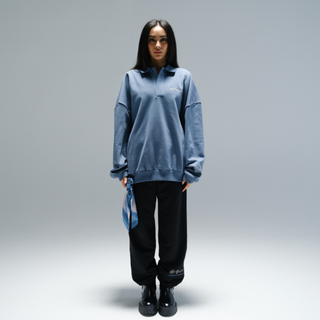 FASHION POLO LONGSLEEVE BLUE MIRAGE (Woman)