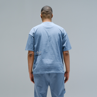 ESSENTIALS T-SHIRT BLUE MIRAGE