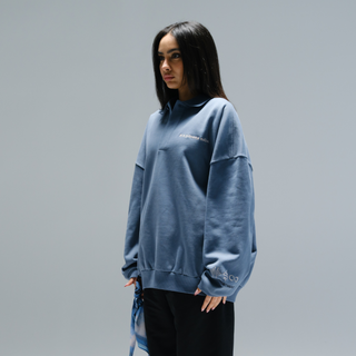 FASHION POLO LONGSLEEVE BLUE MIRAGE (Woman)