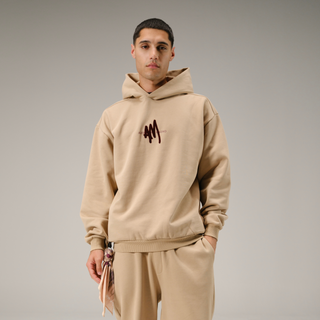 ESSENTIALS HOODIE GINGER ROOT
