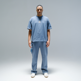 ESSENTIALS T-SHIRT BLUE MIRAGE