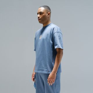 ESSENTIALS T-SHIRT BLUE MIRAGE