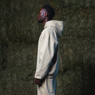 ESSENTIALS HOODIE BEIGE