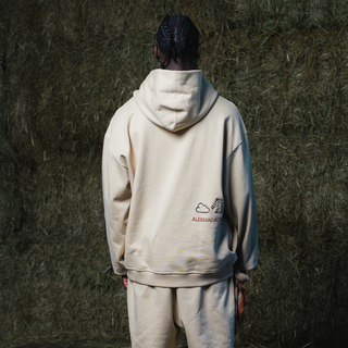 ESSENTIALS HOODIE BEIGE
