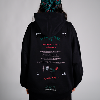 CHRISTMAS HOODIE BLACK (Woman)