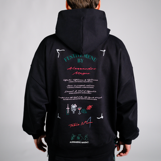 CHRISTMAS HOODIE BLACK