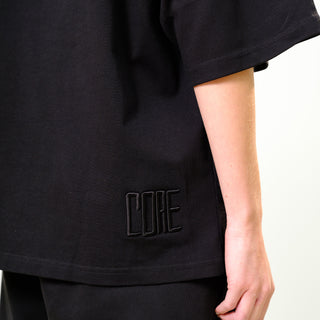 CORE 2.0 T-SHIRT BLACK (WOMAN)