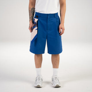 FASHION BERMUDA SHORTS BLUE