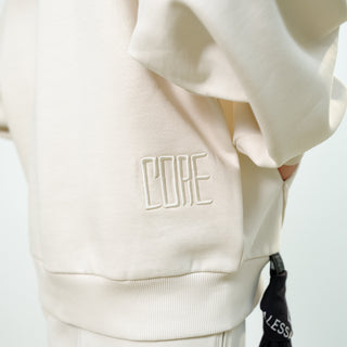 CORE 2.0 HOODIE OFF WHITE (WOMAN)