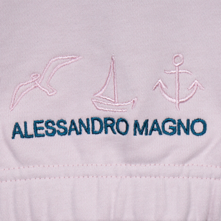 ZIP HOODIE ROSE