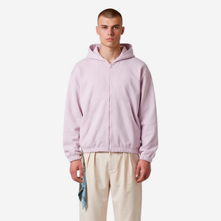 ZIP HOODIE ROSE