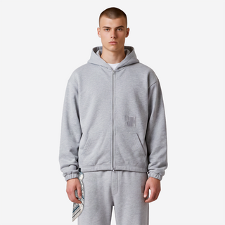CORE 8.0 HOODIE GREY MELANGE